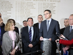 18 - Dean with German Ambassador A. Dietmann, Belgrade, 2015