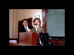 5 - Prof. Avramovic with Kalliopi Bourdara, Advisor to the Minister of Foreign Affairs of Greece, 2005